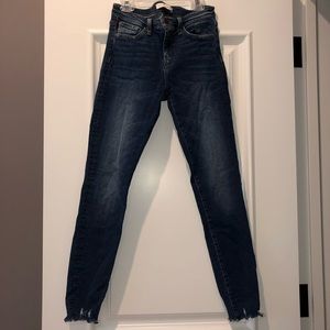 Flying Monkey Mid Rise Skinny Jean